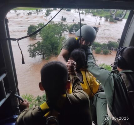 Indian Air Force launches massive relief and rescue operations in Jammu and Northern Punjab