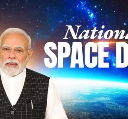PM Modi addressed an event organized on National Space Day 2025 today