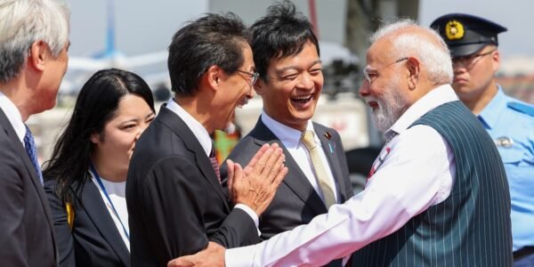 PM Modi arrives in Tokyo on a two-day visit to Japan