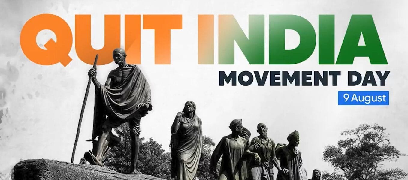 PM Modi pays tribute to freedom fighters who participated in the Quit India Movement