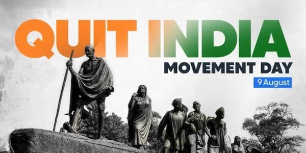 PM Modi pays tribute to freedom fighters who participated in the Quit India Movement
