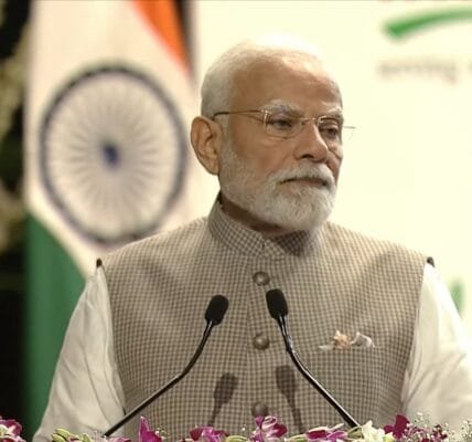 PM Narendra Modi addresses the MS Swaminathan Centenary International Conference
