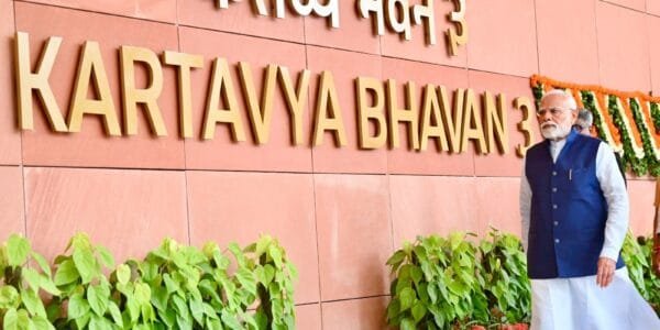 PM Narendra Modi inaugurated Kartavya Bhawan-3 on Kartavya Path in New Delhi today