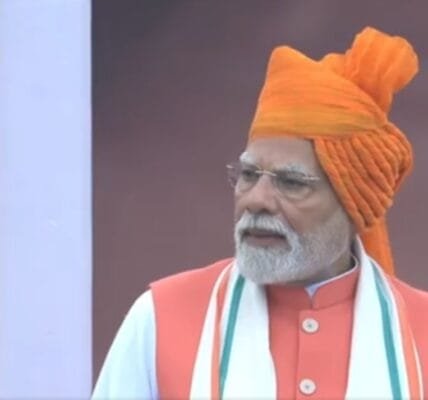 PM Narendra Modi today congratulated the countrymen on the occasion of 79th Independence Day