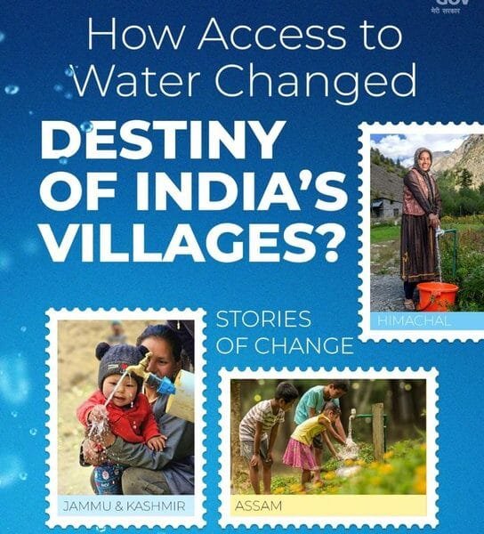 PM Narendra Modi today expressed happiness on the completion of six years of Jal Jeevan Mission