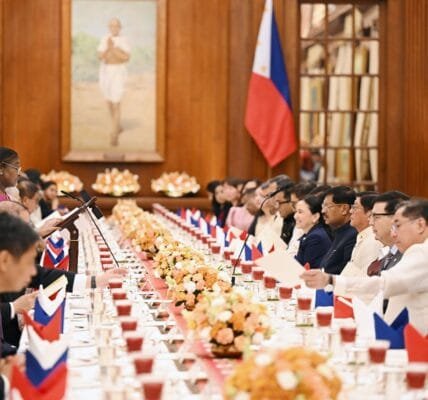 Philippines is an important partner of India's Act East policy to bring stability and prosperity to the region President Draupadi Murmu