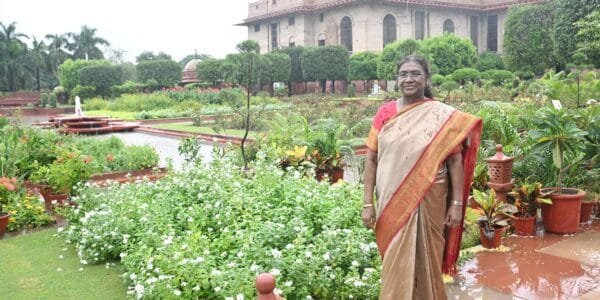 President Draupadi Murmu inaugurated the Amrit Udyan Summer Annual Edition, 2025 today