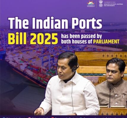 Rajya Sabha passes Indian Ports Bill, 2025, which will replace colonial-era law
