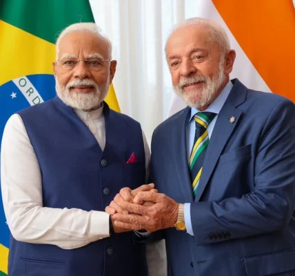 Telephone conversation between Prime Minister Modi and President of Brazil Luiz Inacio Lula da Silva