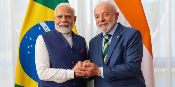 Telephone conversation between Prime Minister Modi and President of Brazil Luiz Inacio Lula da Silva
