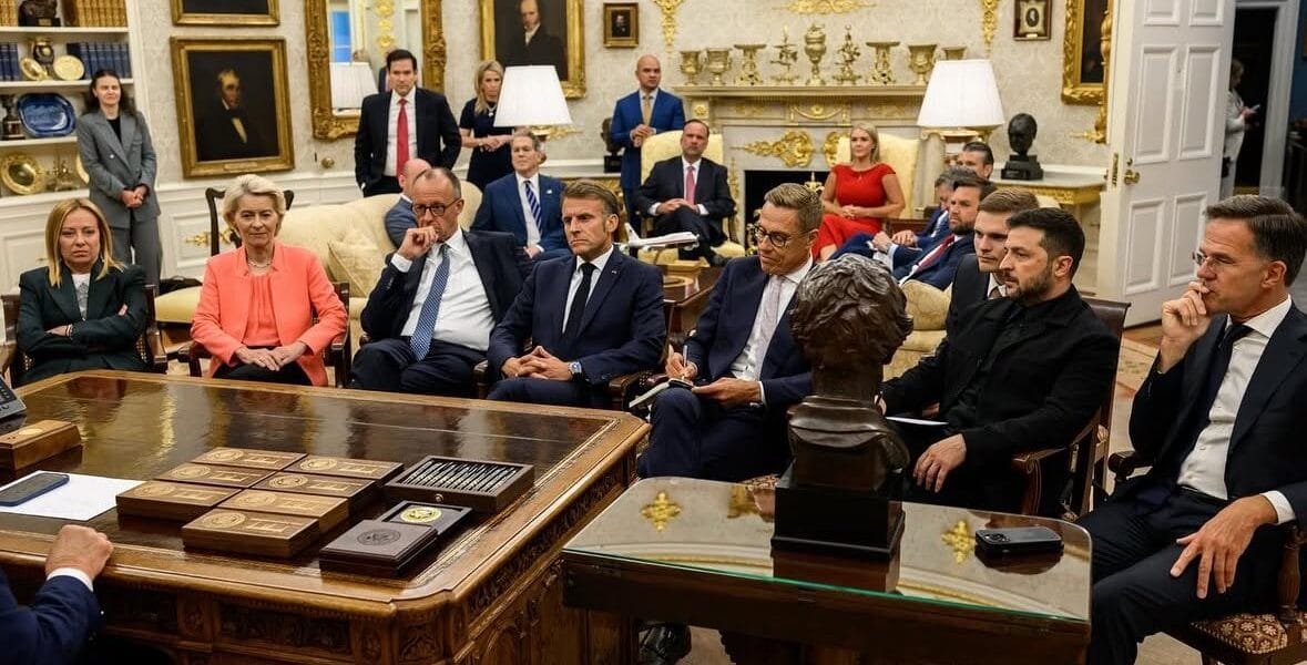 US President Trump said he will arrange face-to-face talks between the presidents of Russia and Ukraine to help end the Ukraine war