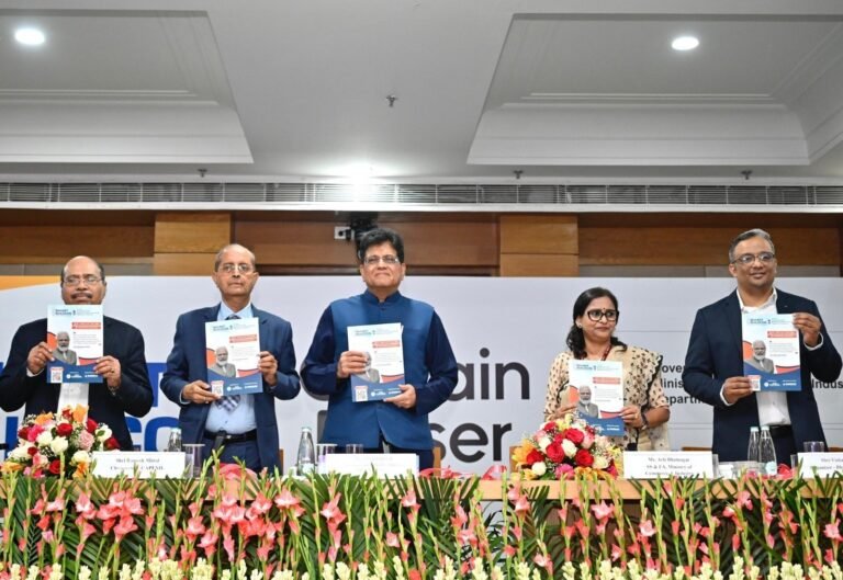 केंद्रीय वाणिज्य एवं उद्योग मंत्री पीयूष गोयल ने ‘भारत बिल्डकॉन 2026’ पूर्वावलोकन का उद्घाटन किया