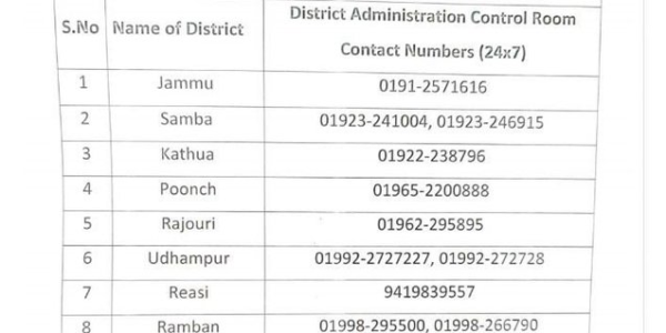 Union Minister Dr. Jitendra Singh gave information on the flood situation in Jammu and Kashmir