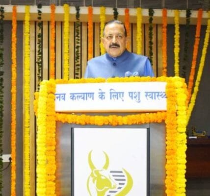 Union Minister Dr. Jitendra Singh inaugurates India’s first state-of-the-art Animal Stem Cell Biobank and Laboratory at NIAB, Hyderabad