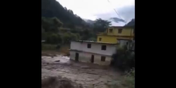 Around 14 people are missing in the cloudburst