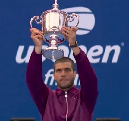 Carlos Alcaraz defeated Yannick Sinner in the US Open Tennis