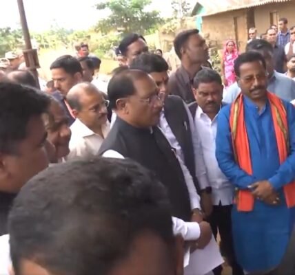Chhattisgarh CM Vishnu Dev Sai reviewed the flood affected areas