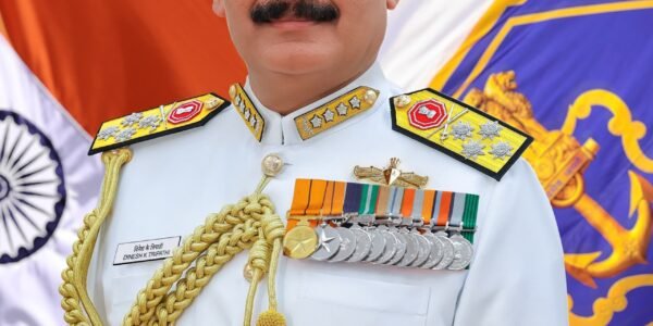 Chief of the Naval Staff Admiral Dinesh K. Tripathi