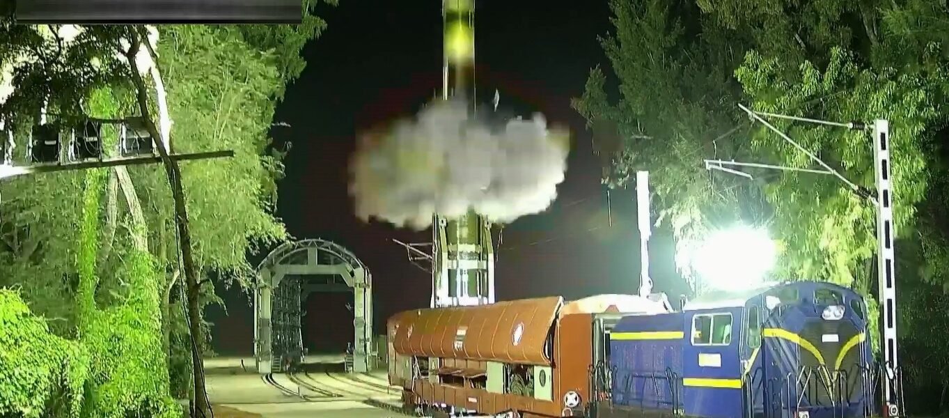 DRDO successfully test-fires medium-range Agni-Prime missile from a rail-based mobile launcher system