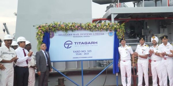 DSC A20 (Yard 325), the first of five ships of the Diving Support Craft Project, was handed over to the Indian Navy.