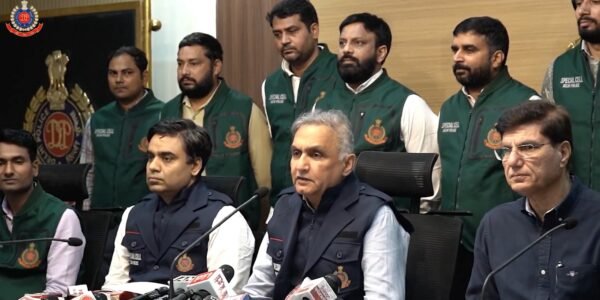 Delhi Police busted a major terror module and arrested five suspected terrorists