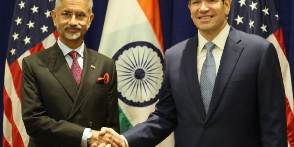 EAM Dr. Jaishankar meets with US Secretary of State Marco Rubio in New York