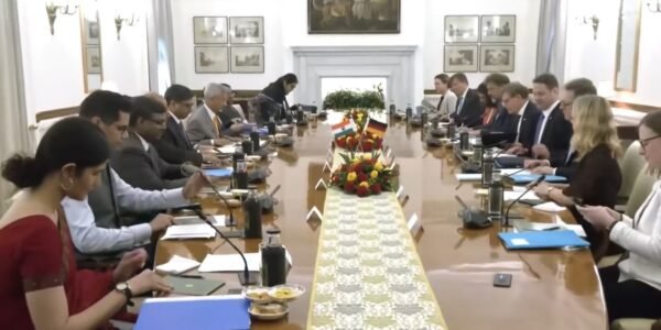 EAM Dr. S. Jaishankar held talks with German Foreign Minister Johann David Wadephul in New Delhi today