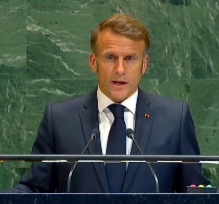 France announces recognition of Palestine at the UN General Assembly