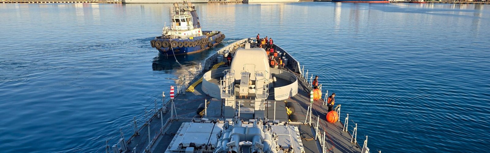 INS Trikand reaches Limassol, Cyprus as part of deployment in the Mediterranean Sea