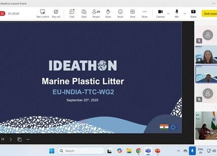 India-EU Ideathon launched to combat marine plastic waste