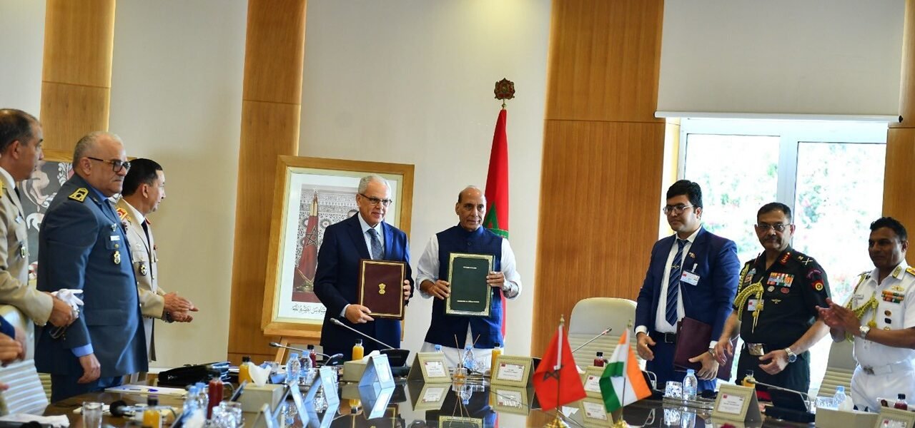 India and Morocco sign MoU to enhance defence cooperation