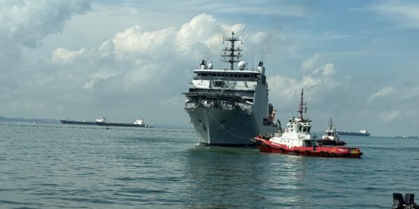 Indian Naval Ship Nistar arrived at Changi Naval Base, Singapore to participate in Exercise Pacific Reach 2025