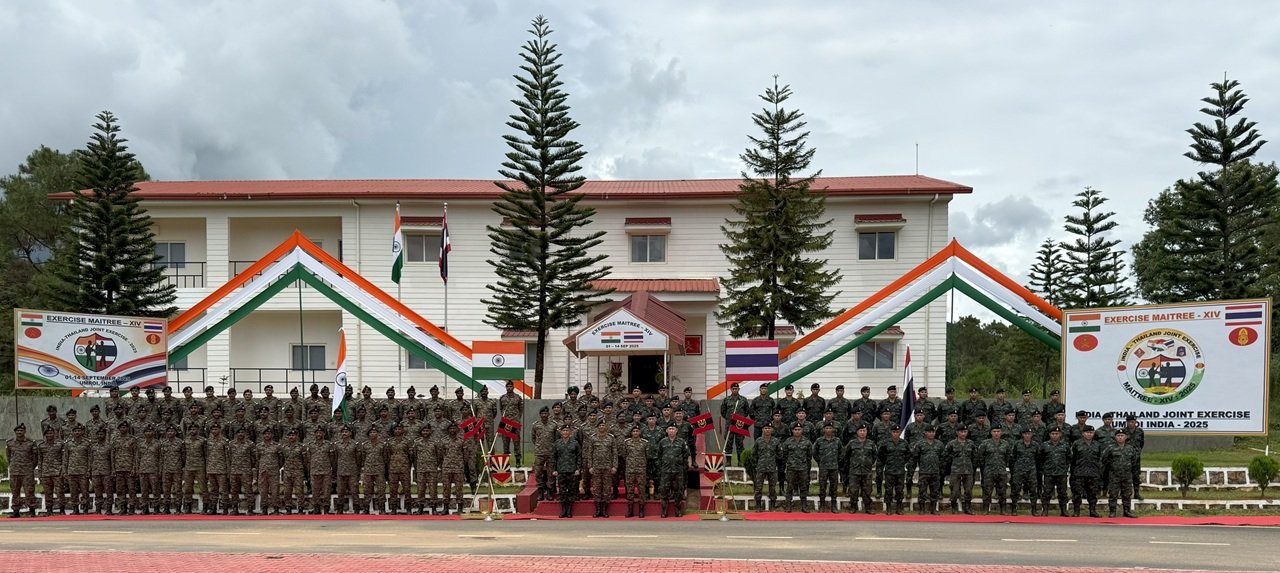 Joint Military Exercise Maitree-XIV between India and Thailand begins in Meghalaya