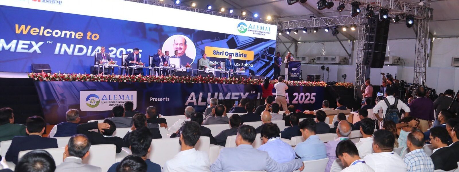 Lok Sabha Speaker Om Birla inaugurated ALUMAX 2025