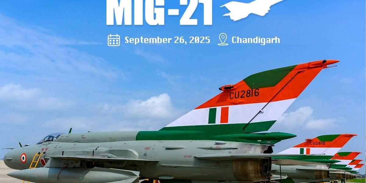 MiG-21 fighter aircraft to be retired from Air Force today after 62 years of service
