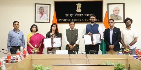 Ministry of Labour and Employment signs MoU with Zepto in presence of Union Minister Dr. Mansukh Mandaviya