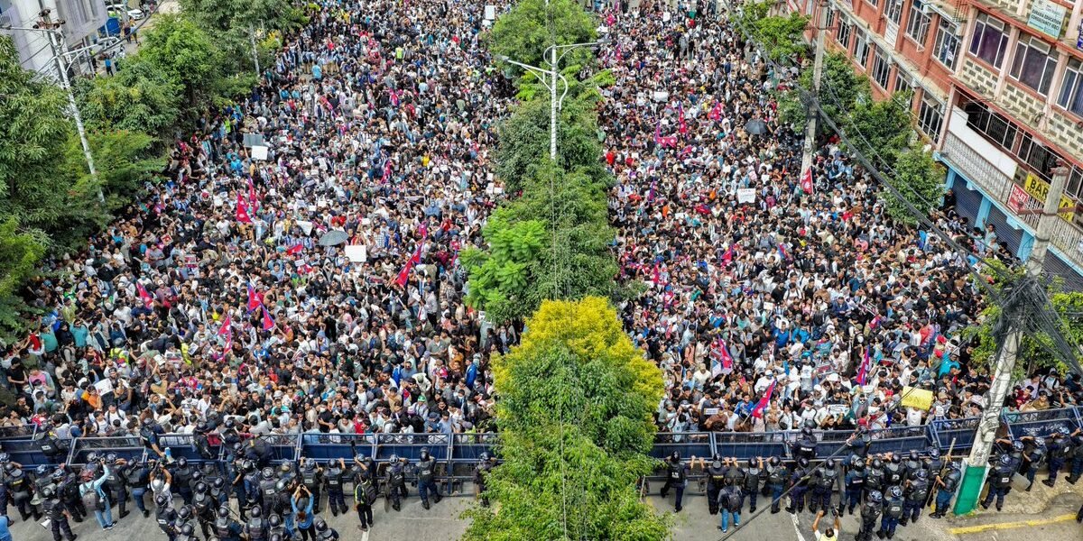 Nepal to protest against the ban on social media
