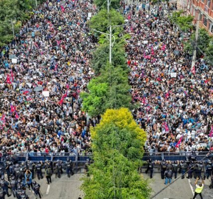 Nepal to protest against the ban on social media
