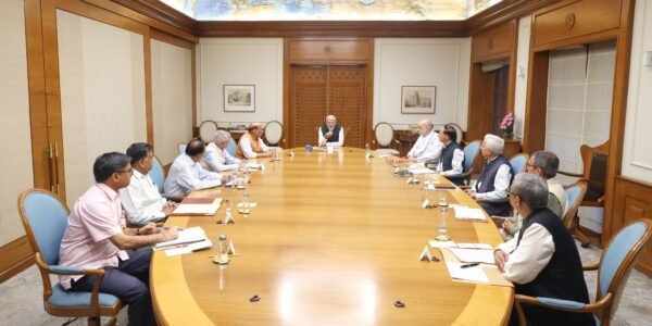 PM Modi chairs a meeting of the Cabinet