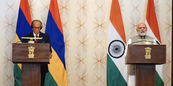 PM Modi holds bilateral talks with Mauritius PM Navinchandra Ramgoolam in Varanasi