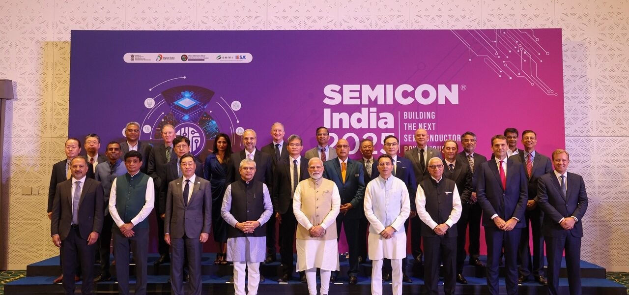 PM Modi interacts with CEOs of leading companies at ‘Semicon India 2025’