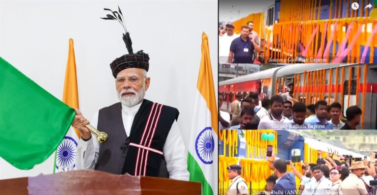 प्रधानमंत्री मोदी ने मणिपुर के चुराचांदपुर में 7,300 करोड़ रुपये से अधिक की लागत वाली कई विकास परियोजनाओं की आधारशिला रखी