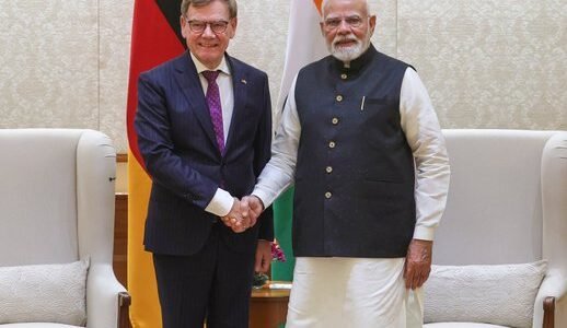 PM Modi meets German Foreign Minister Johann Wadephul