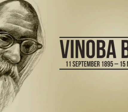 PM Modi pays tribute to Acharya Vinoba Bhave on his birth anniversary today