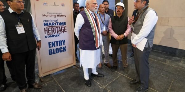 PM Modi reviews progress of National Maritime Heritage Complex at Lothal