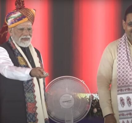 PM Modi today laid the foundation stone of the Mahi Banswara Rajasthan Atomic Power Project