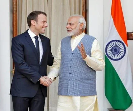 PM Narendra Modi spoke to French President Emmanuel Macron