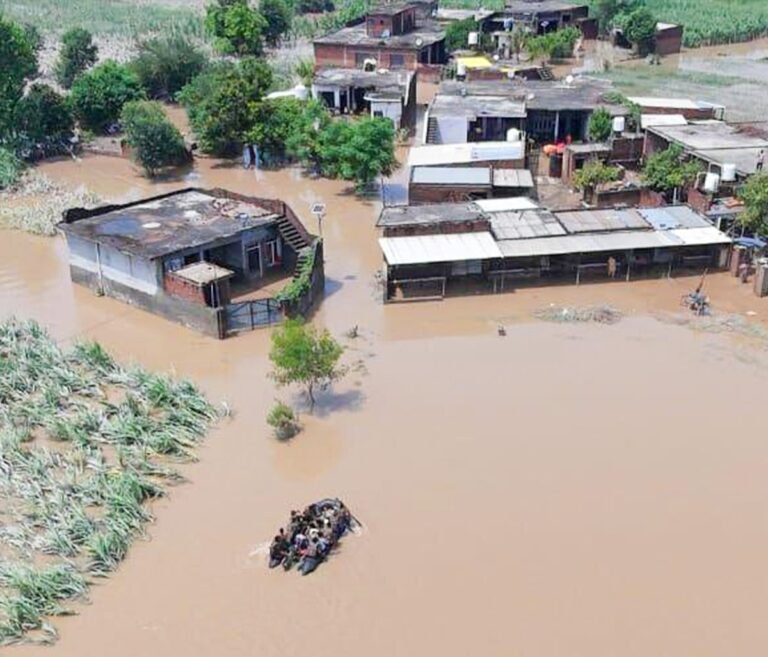 पंजाब भीषण बाढ़ की चपेट में, हजार से अधिक गांव प्रभावित