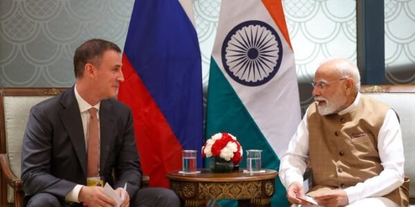 Russian Deputy PM Dmitry Patrushev meets PM Narendra Modi