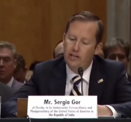 US Ambassador-designate to New Delhi Sergio Gor said - India-US relations are particularly important in the world